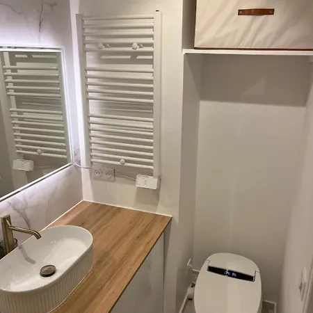 Premium Quiet Elegant Panoramic Elevator דירה פריז