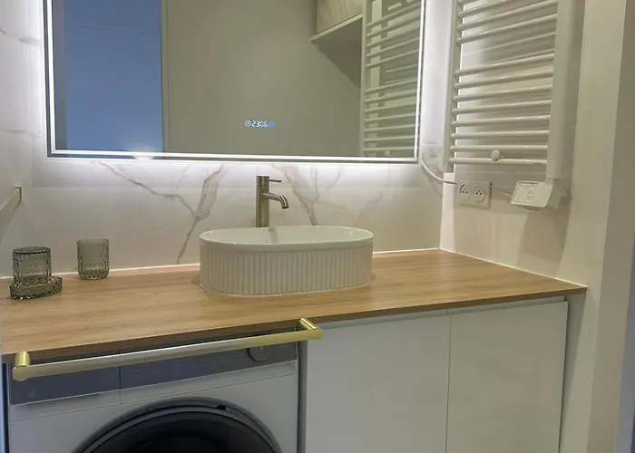 דירה Premium Quiet Elegant Panoramic Elevator